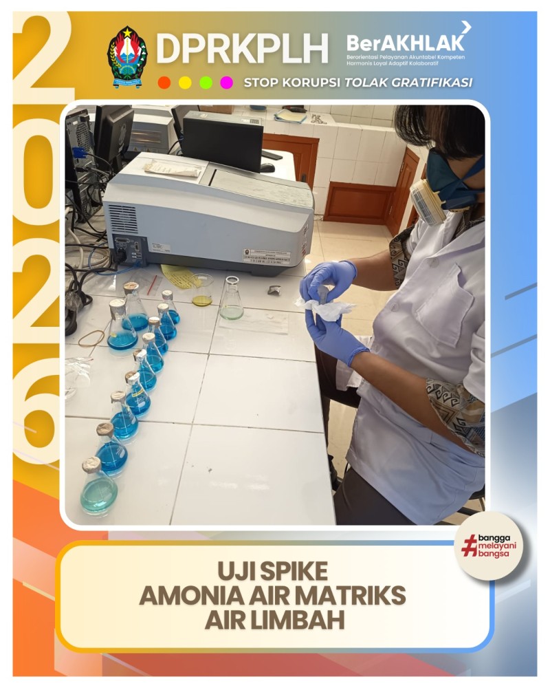 Jamin Akurasi Pengujian Limbah: Mengenal Proses Uji Spike Parameter Amonia di Laboratorium