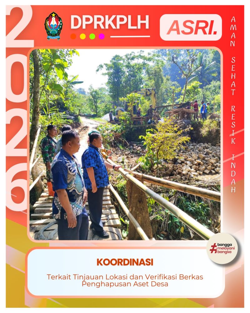 DPRKPLH Temanggung Melakukan Verifikasi Berkas dan Lokasi Penghapusan Aset Desa bersama Dinpermades
