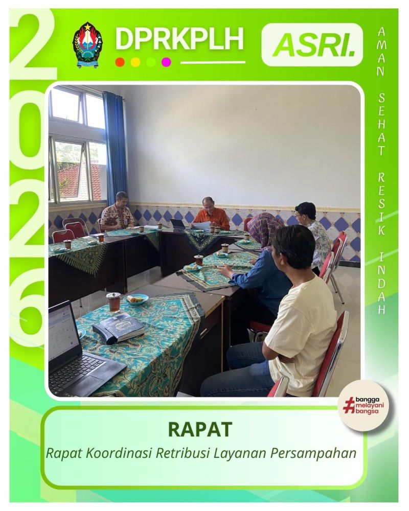DPRKPLH Temanggung Koordinasikan Retribusi Pelayanan Sampah Daerah