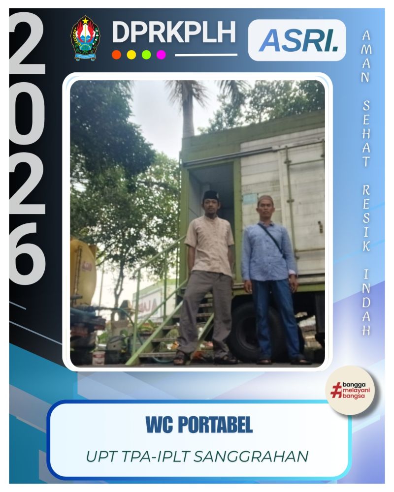 Penyediaan dan Penjagaan WC Portabel di Pendopo Pengayoman Temanggung