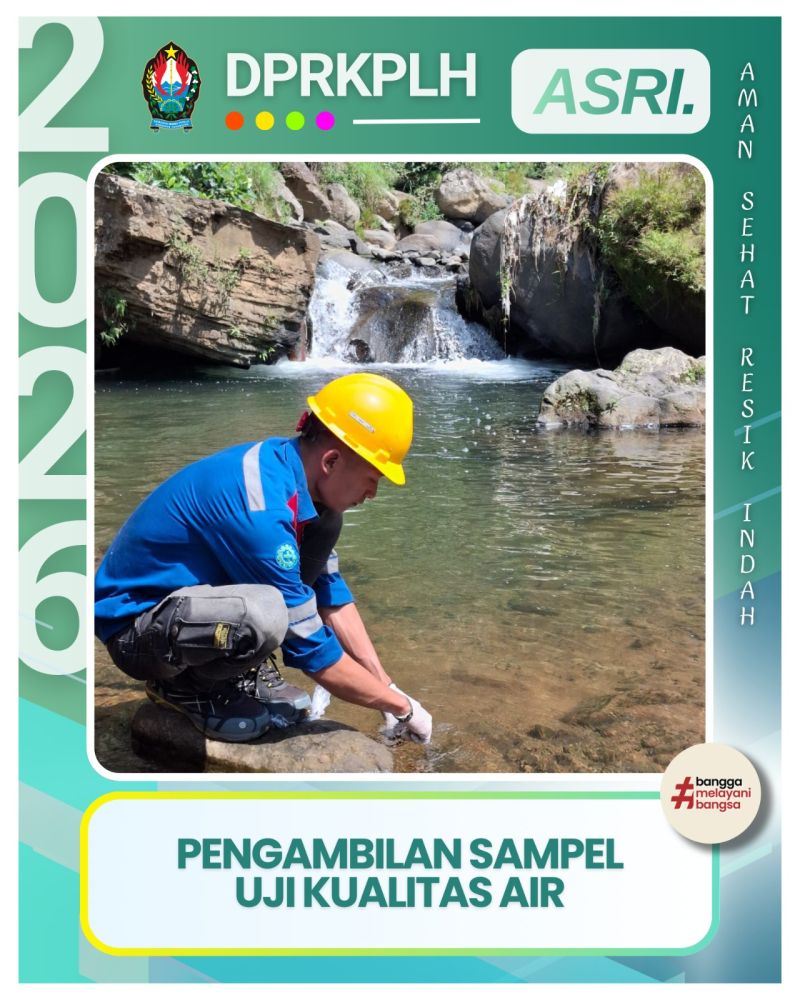 ulai dari Hulu! DPRKPLH Temanggung Uji Sampel Air Sungai Trocoh di Desa Tawangsari
