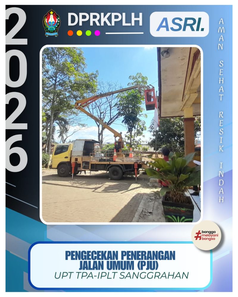 Pengecekan Rutin PJU di Lingkungan TPA Sanggrahan Temanggung