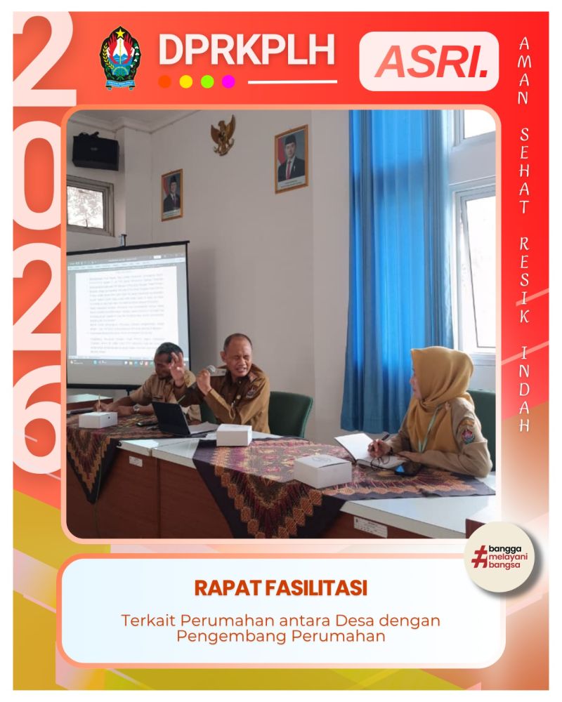 Kepala DPRKPLH Temanggung Pimpin Rapat Fasilitasi Desa dan Pengembang Perumahan Persada Village