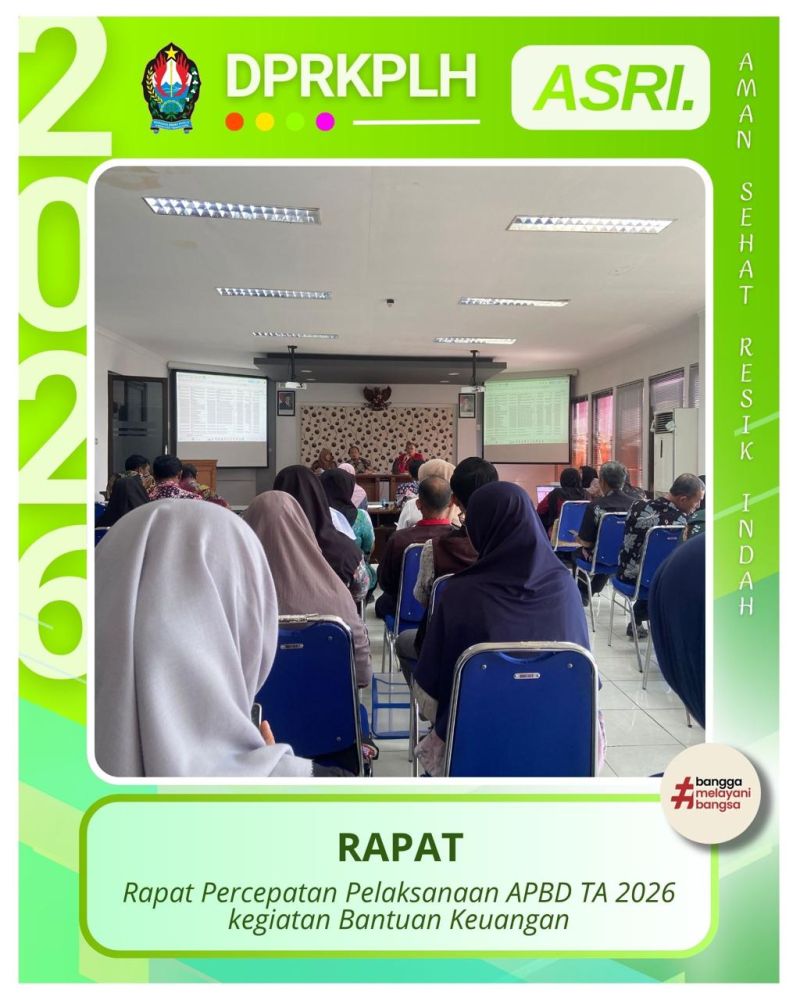 Rapat Percepatan Pelaksanaan Bantuan Keuangan APBD TA 2026 Sukses Diikuti