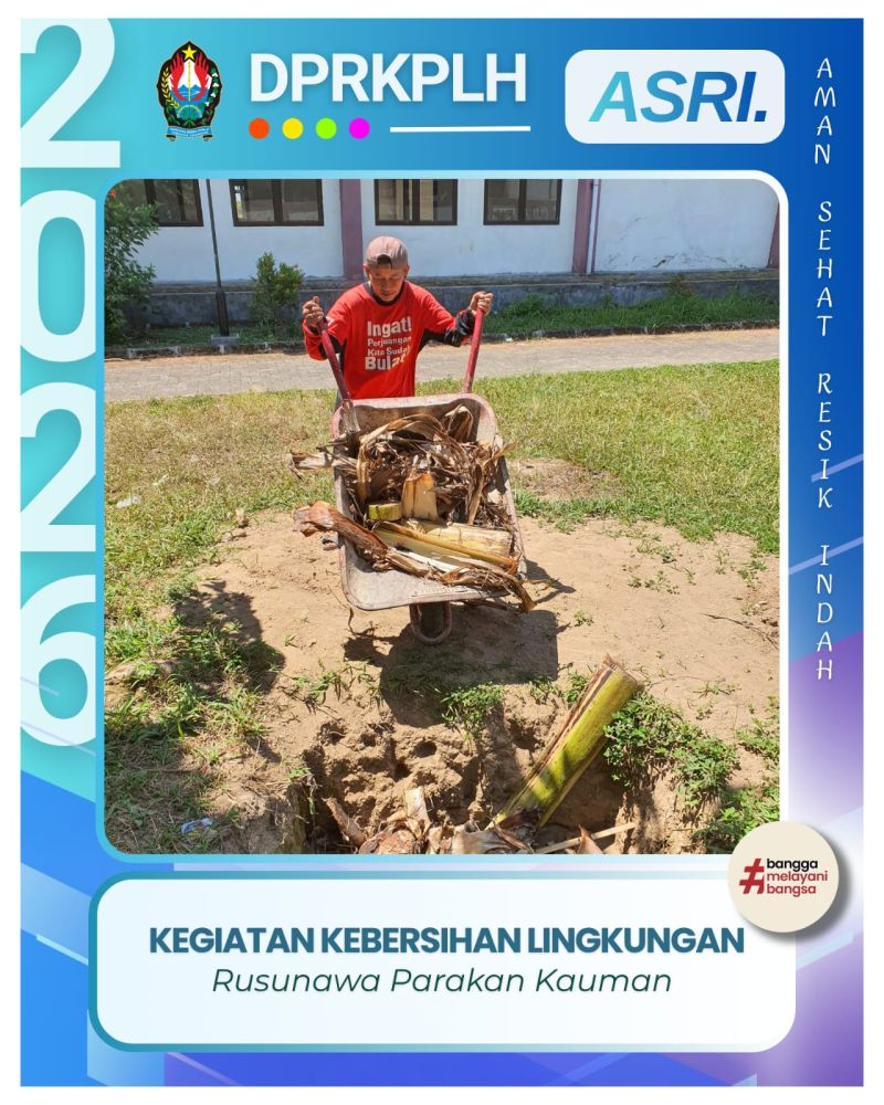 Aksi Bersih-Bersih dan Pengomposan Alami di Rusunawa Parakan Kauman