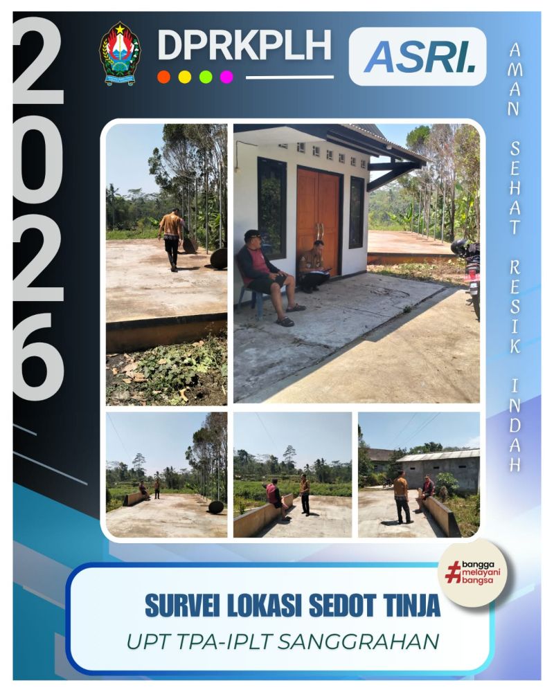 Respon Permintaan Pelayanan, Petugas UPT TPA-IPLT Tinjau IPAL Komunal Kecamatan Kandangan