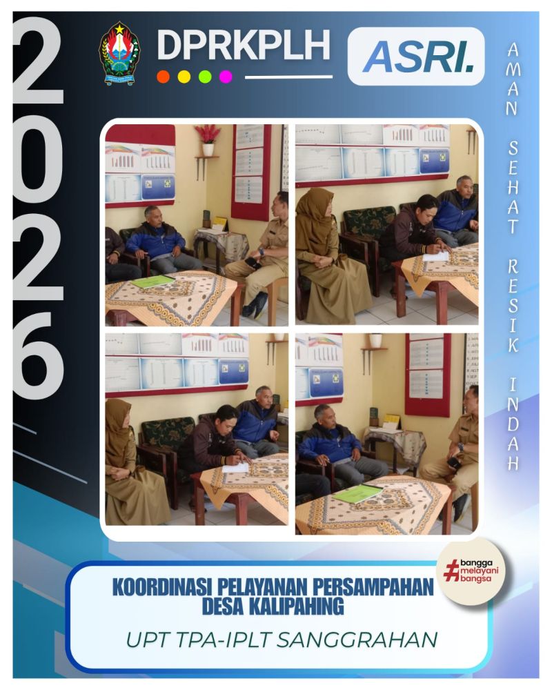 Sinergi Pengelolaan Sampah, Pemdes Kalipahing Berkoordinasi dengan UPT TPA-IPLT Sanggrahan