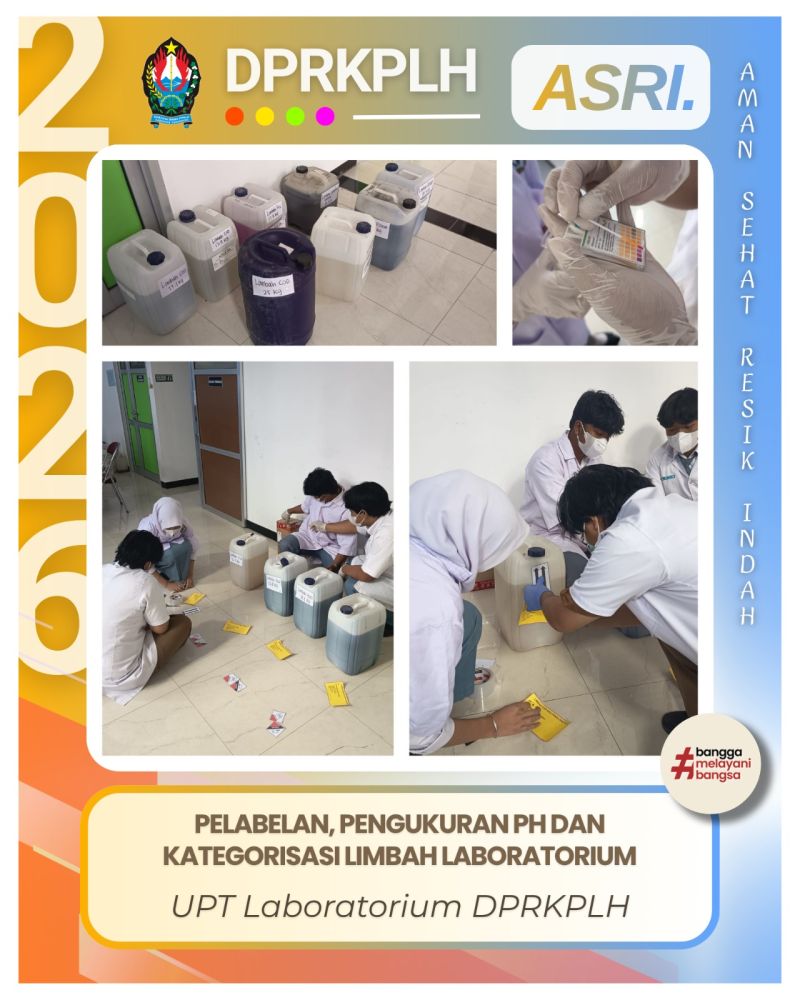 Upaya UPT Laboratorium Kelola Limbah Hasil Pengujian Sesuai Standar Prosedur
