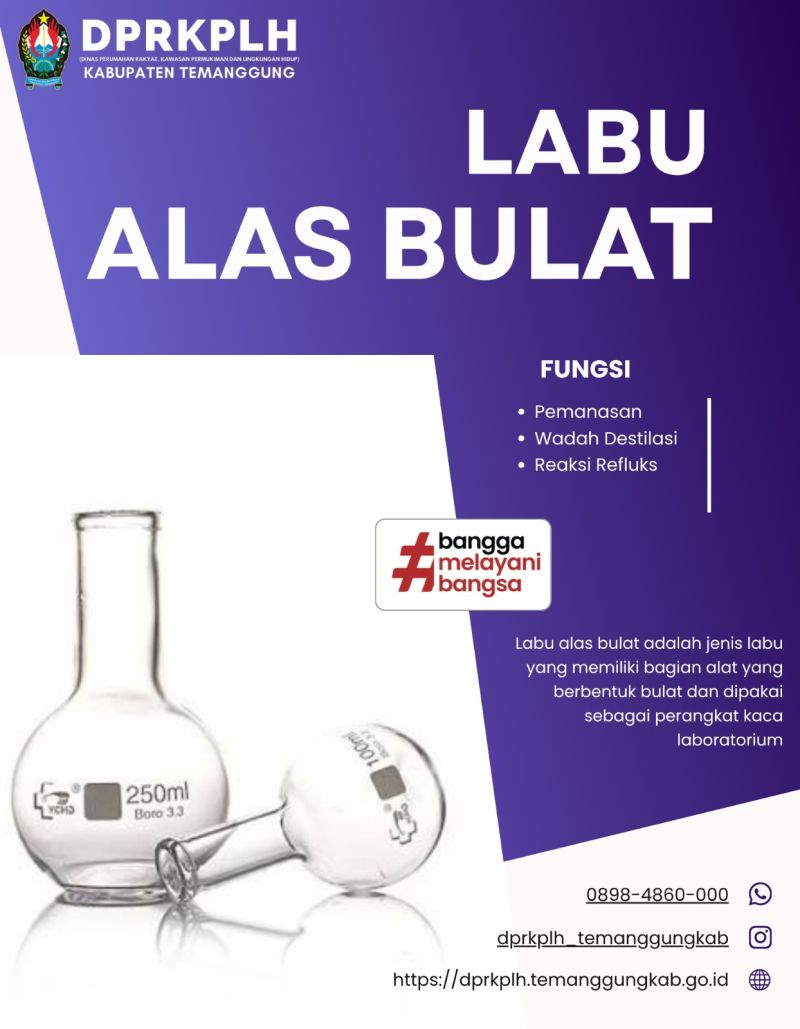 Yuk Mengenal Labu Alas Bulat! Si Bola Gelas Andalan Para Analis Kimia