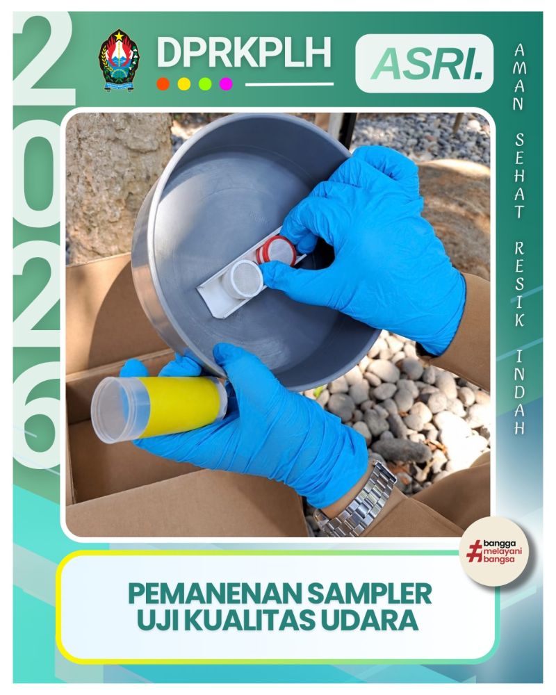 Pantau Kualitas Udara Ambien, Alat Uji di Komplek Setda Temanggung Resmi Dipanen