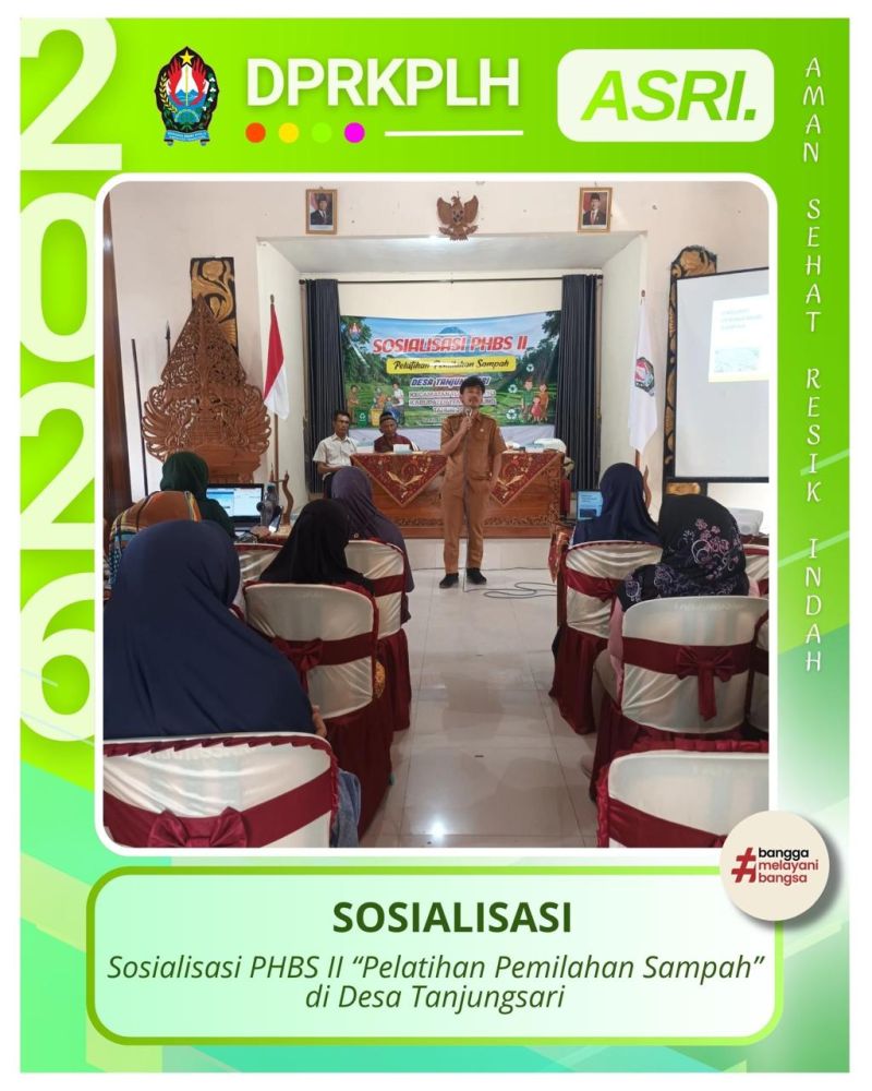 Bidang Pengelolaan Persampahan Laksanakan Pelatihan Pemilahan Sampah bagi Warga Desa Tanjungsari