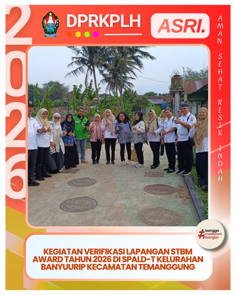 Bidang Perkim Dampingi Verifikasi Lapangan STBM Award 2026