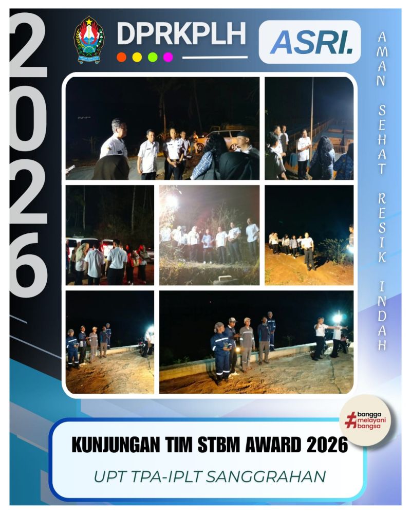 UPT TPA-IPLT Terima Kunjungan Verifikasi Lapangan Tim Penilai STBM Award 2026