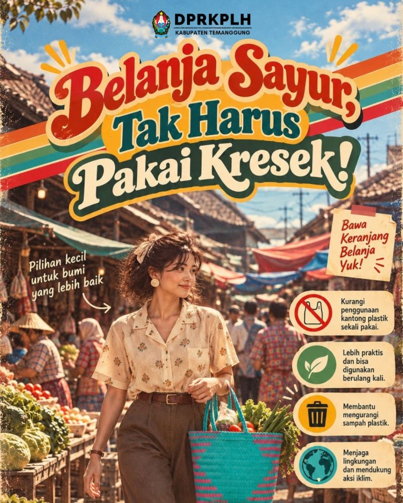 Ubah Kebiasaan Belanja: Say No to Kantong Plastik!
