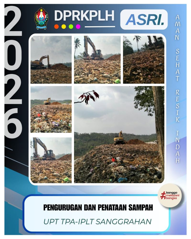 UPT TPA-IPLT Laksanakan Pengurugan dan Penataan Lahan Zona 3 Secara Terarah