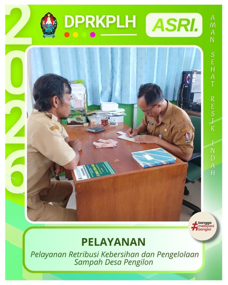 Permudah Pembayaran, Desa Pengilon Diberi Edukasi Aplikasi e-Retribusi Sampah