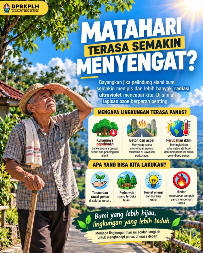 Matahari Makin Menyengat? Yuk, Ikut Ambil Aksi Nyata Dinginkan Bumi!