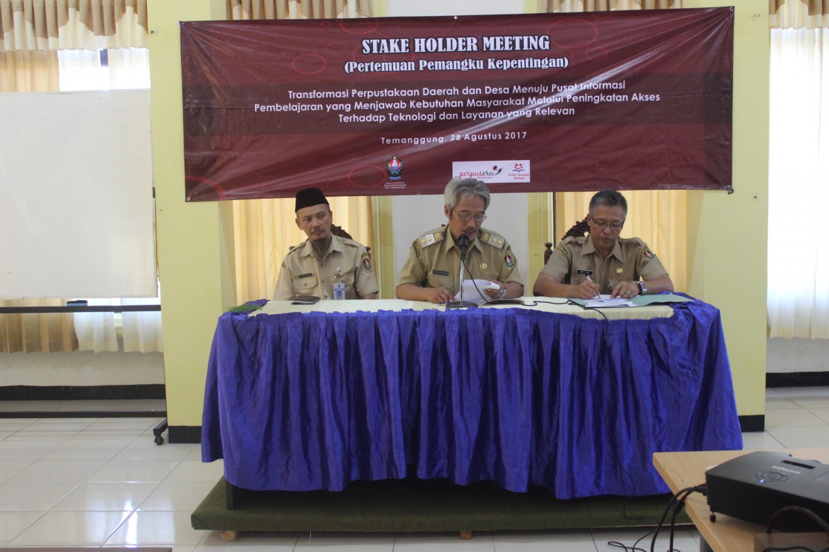 PEER LEARNING MEETING (PLM) DAN STAKEHOLDER MEETING (SHM) KAB. TEMANGGUNG