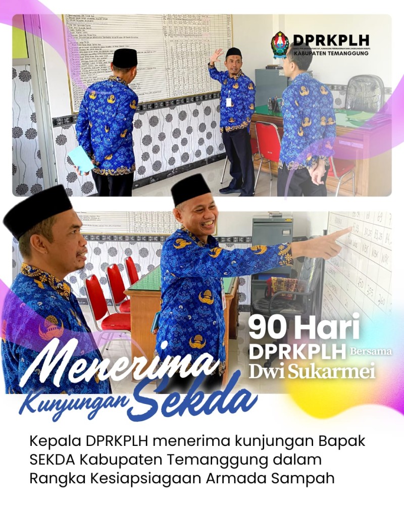 90 hari DPRKPLH Bersama Dwi Sukarmei, S.T., M.T.
